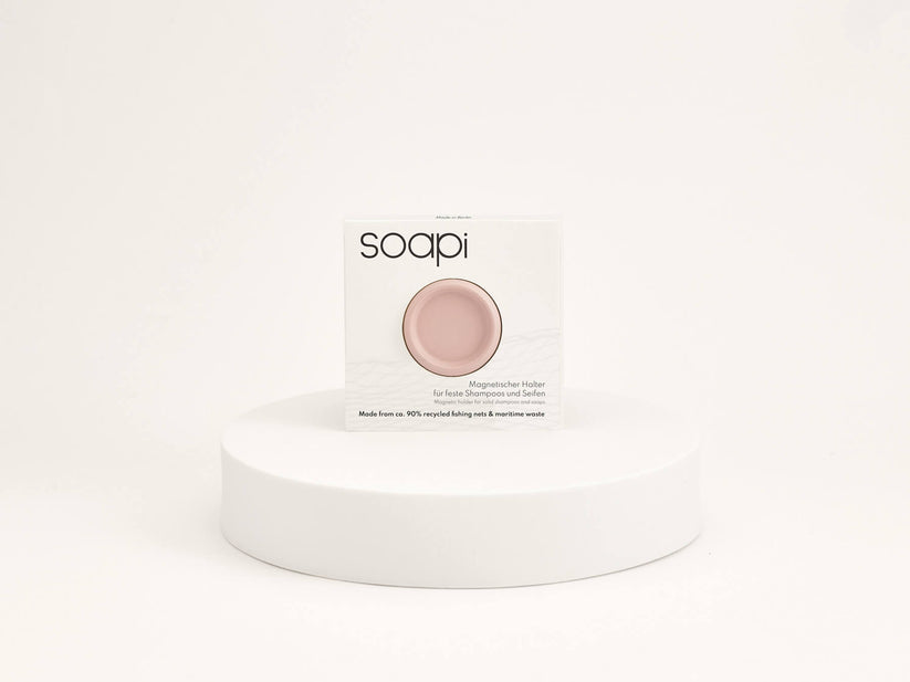 Soapi Pink Magnetic Soap Holder