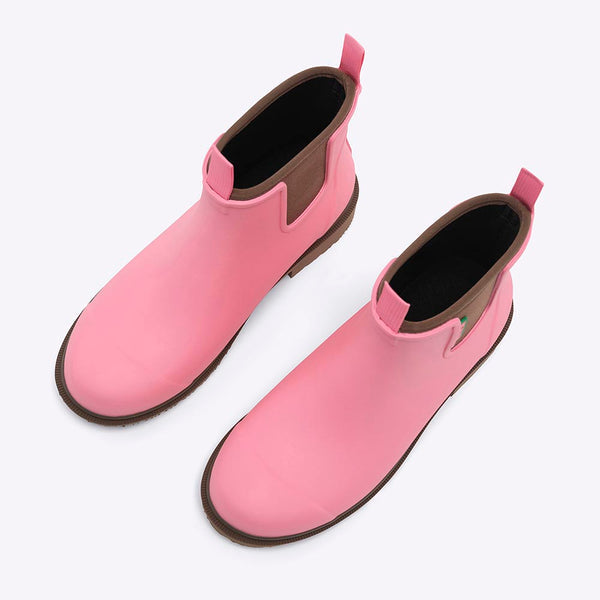 Merry People Bobbi Wellington Boot in Musk Pink