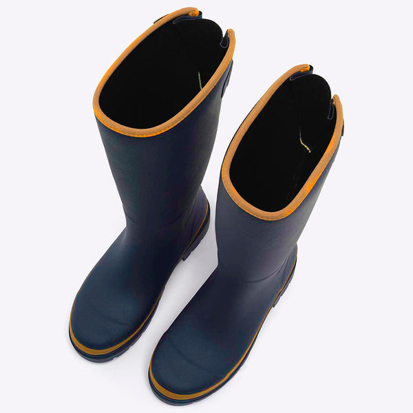 Merry People Fergie Tall Wellies in Oxford Blue
