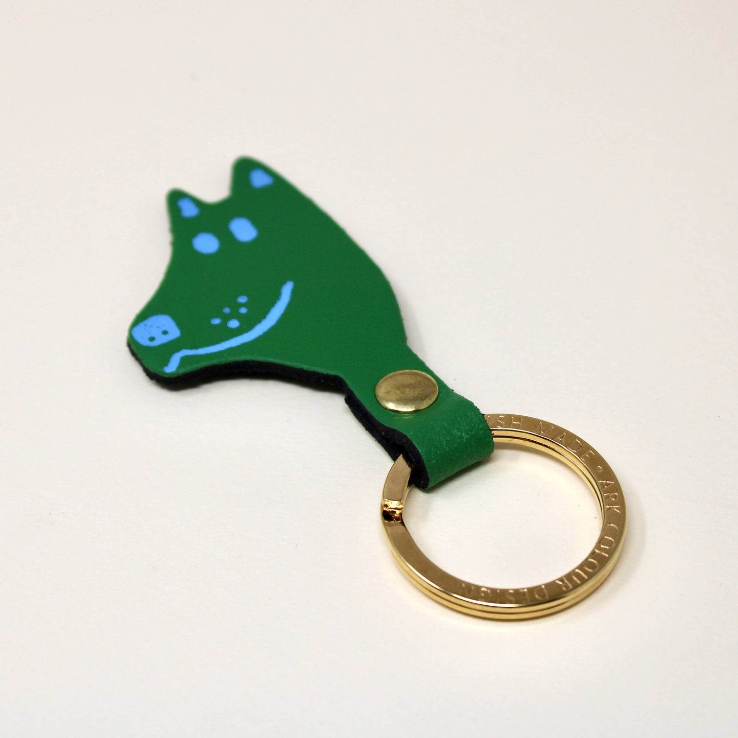 Ark Colour Design - Dog Key Fob: Acid Green