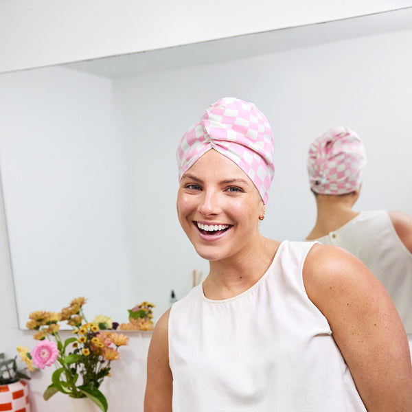 Dock & Bay Hair Wraps - Bubblegum Boardwalk -  One Size