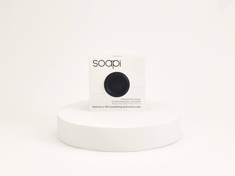 Soapi Black Magnetic Soap Holder