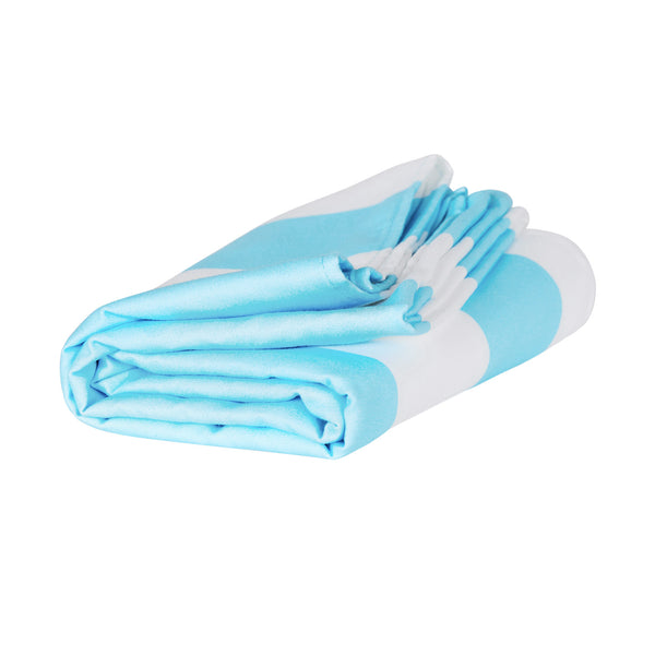 Dock & Bay Quick Dry Towels - LG Cabana Tulum Blue 160x90cm