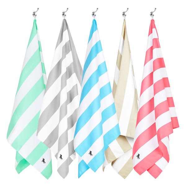 Dock & Bay Quick Dry Towels - LG Cabana Tulum Blue 160x90cm