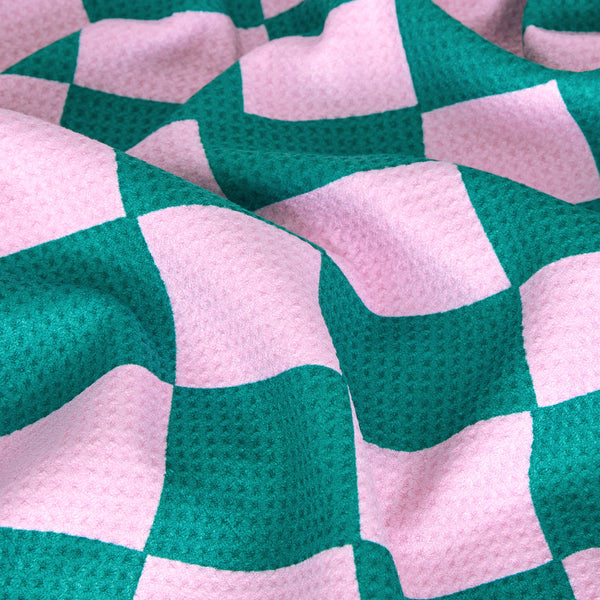 Dock & Bay Dog Towels - Check Mutt - Medium  (90x50cm)