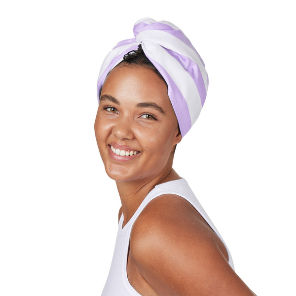 Dock & Bay Hair Wrap - Lombok Lilac - Smooth Feel