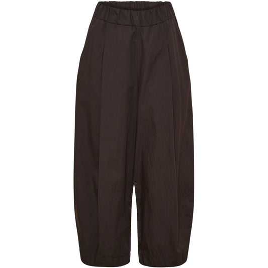 Marta Adorina Barrel Trousers in Chocolate