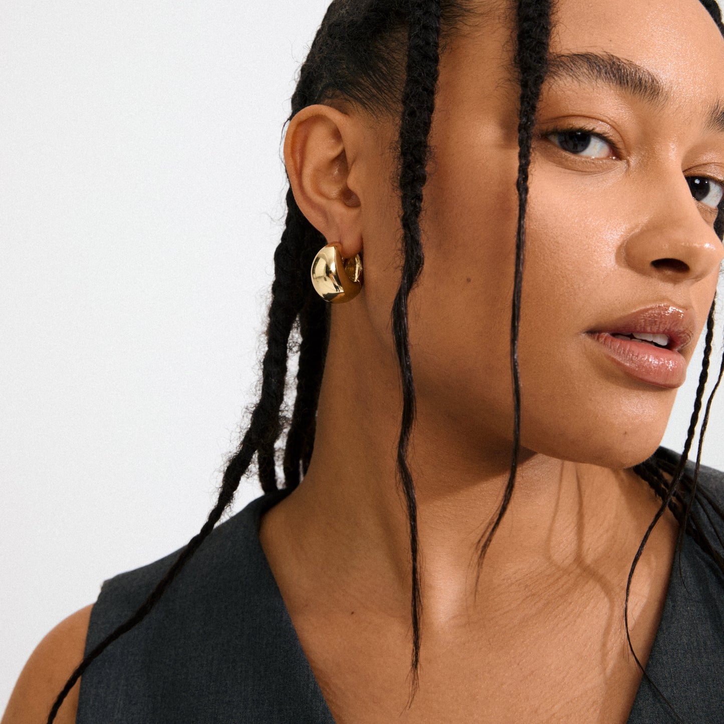 Pilgrim FREE Hoops Gold-Plated