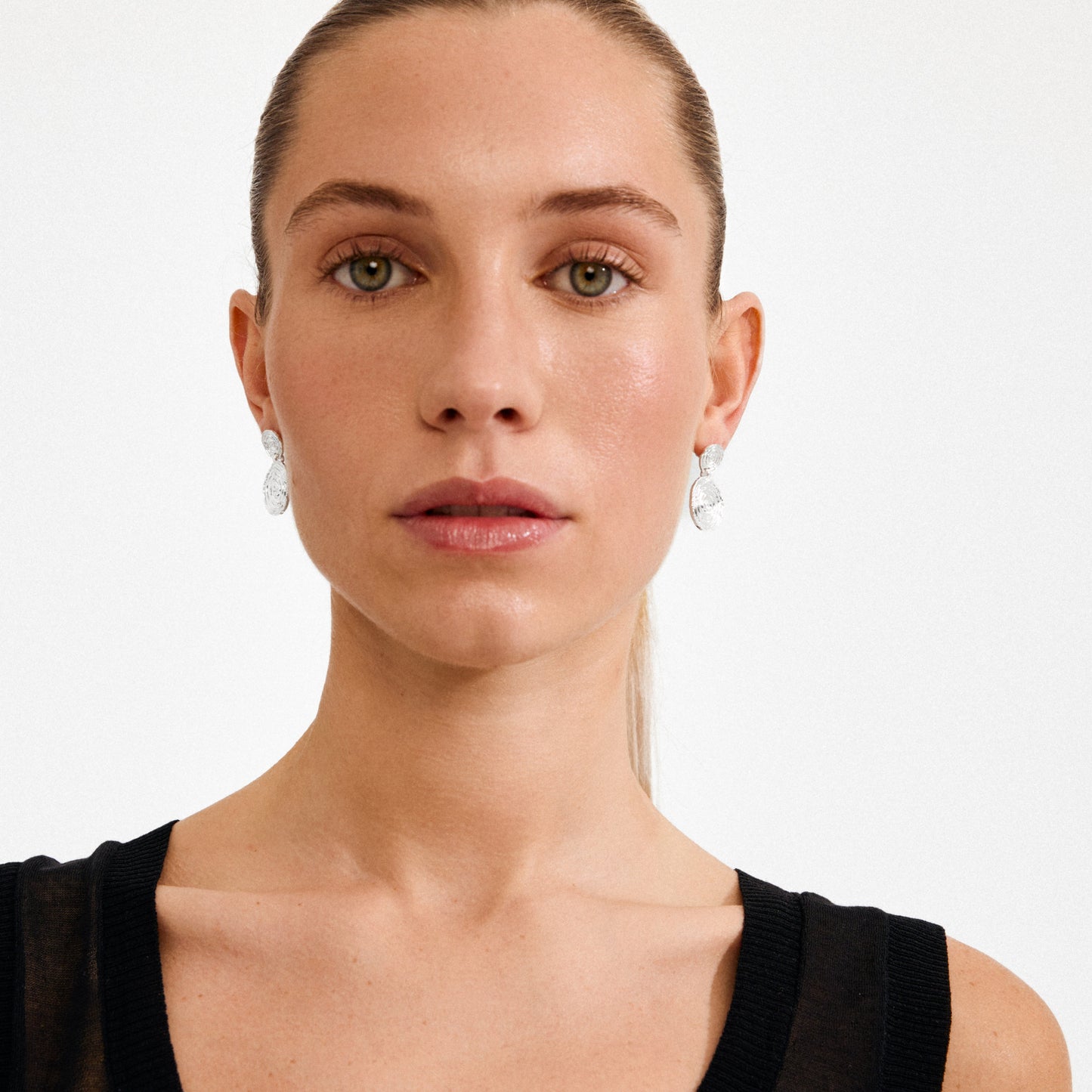 Pilgrim AIR earrings silver-plated