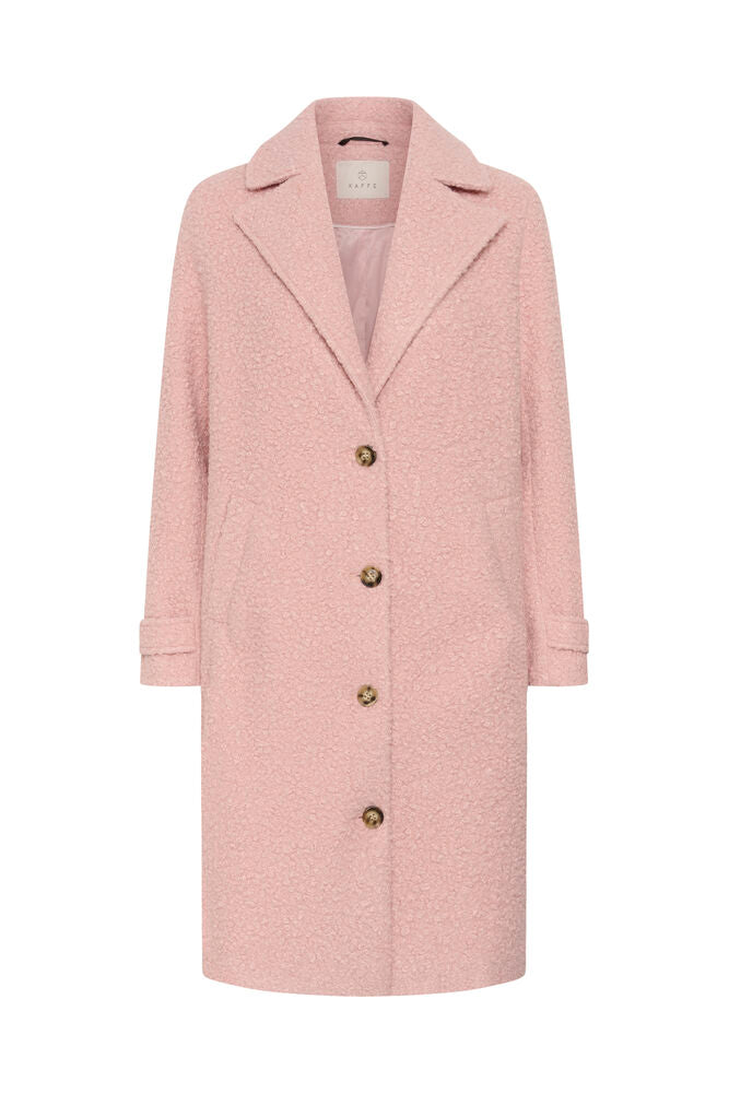 Kaffe Anne Coat in Pink Mauve