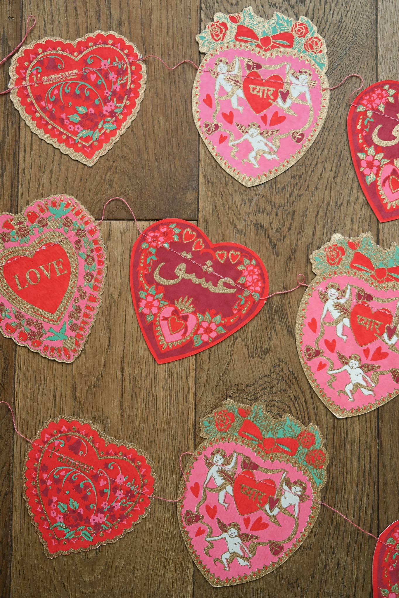 East End Press - Valentine's Sewn Garland