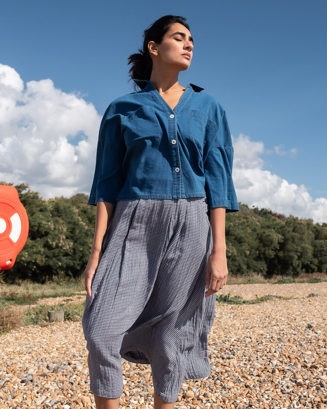 Bibico Ava Shirt in Denim