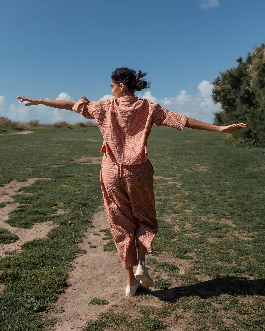 Bibico Clara Trousers in Rust