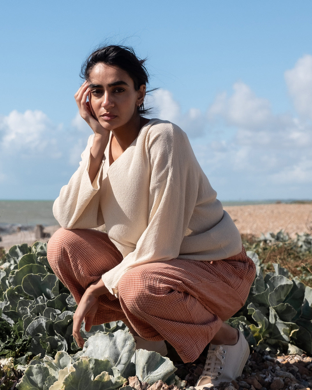 Bibico Clara Trousers in Rust