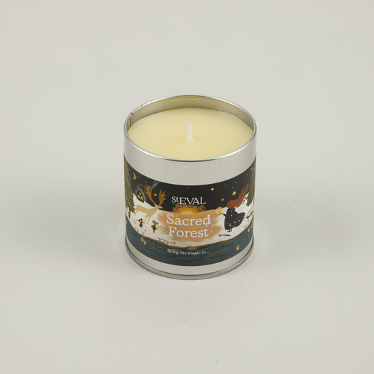 St Eval Sacred Forest Scented Christmas Tin Candle