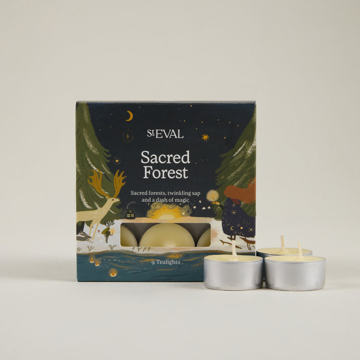 St Eval Sacred Forest Scented Christmas Tealights