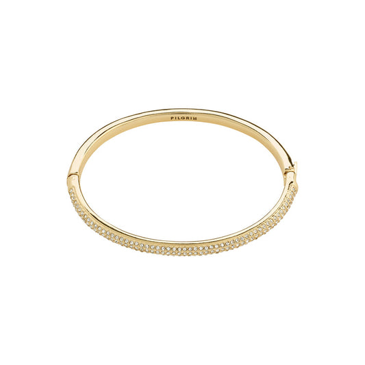 PILGRIM FOCUS recycled bangle gold-plated