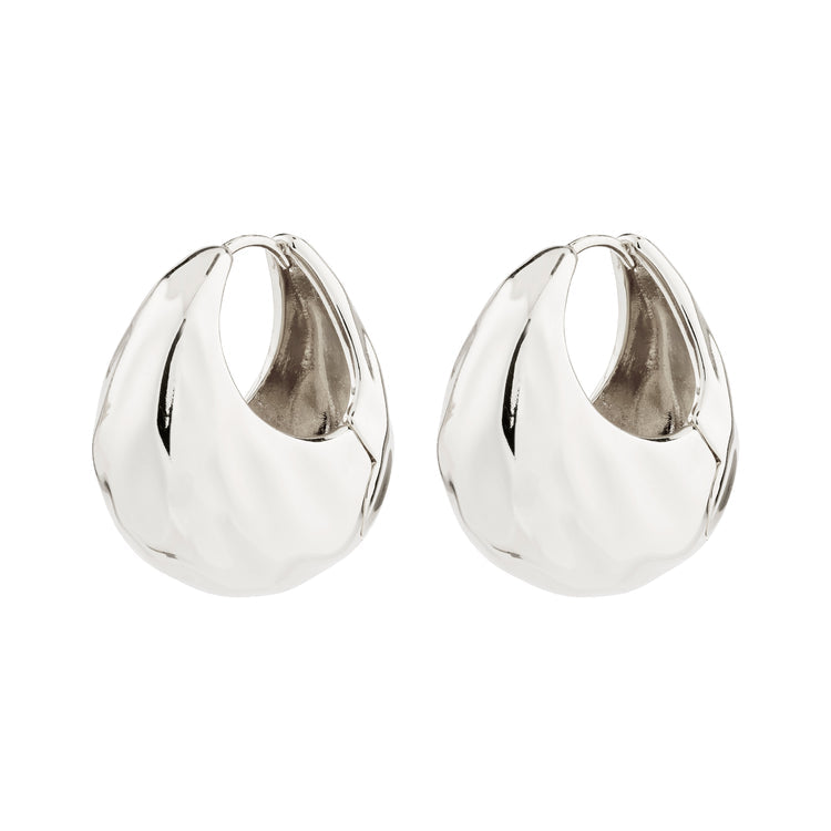 Pilgrim BELIEVE ultra chunky earrings silver-plated