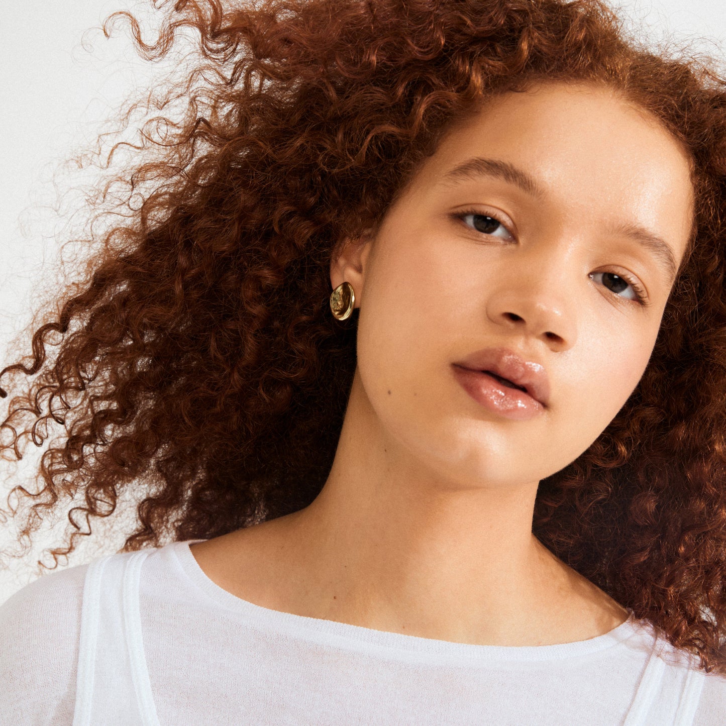 Pilgrim SPARKLE stud earrings gold-plated