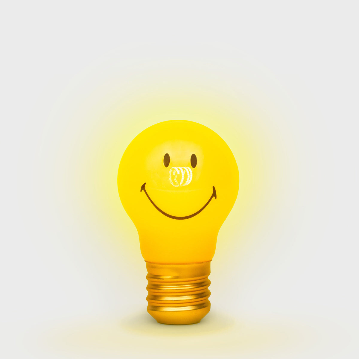 Cordless Smiley Lightbulb