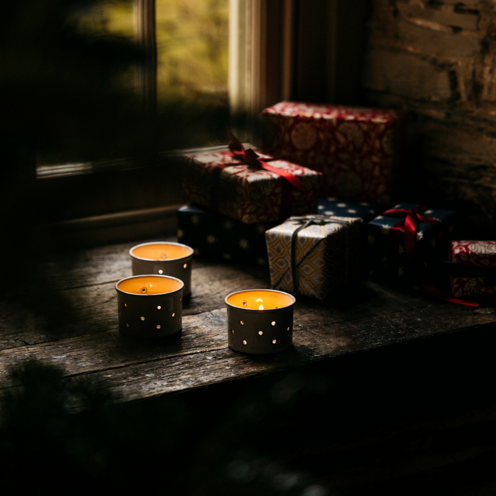 St Eval Winter Thyme Scented Christmas Tealights