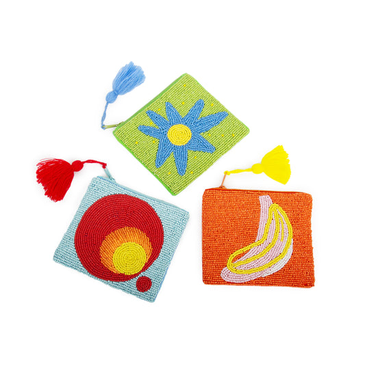 Helio Ferretti Small Floral Clutch