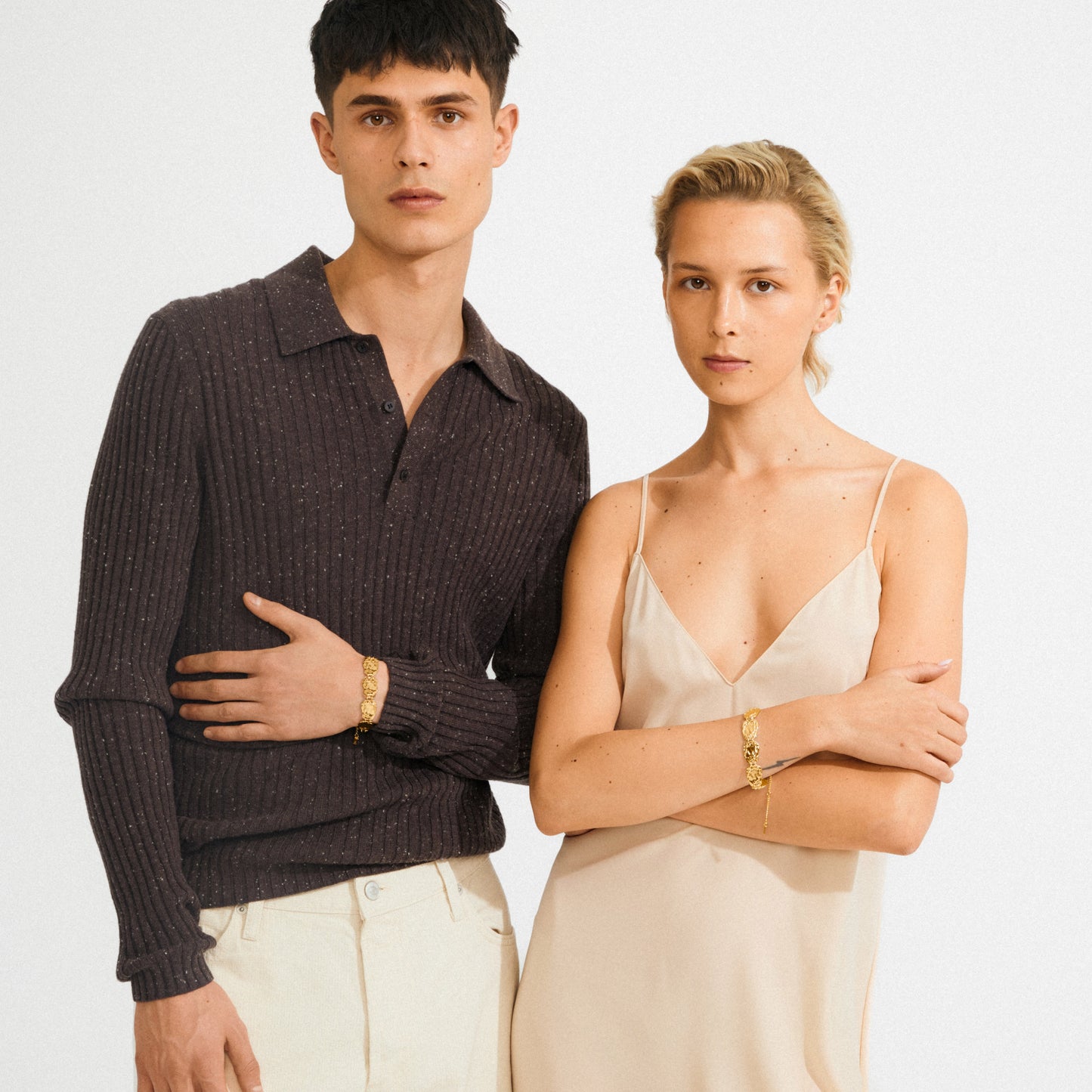 Pilgrim SHIFT bracelet gold-plated