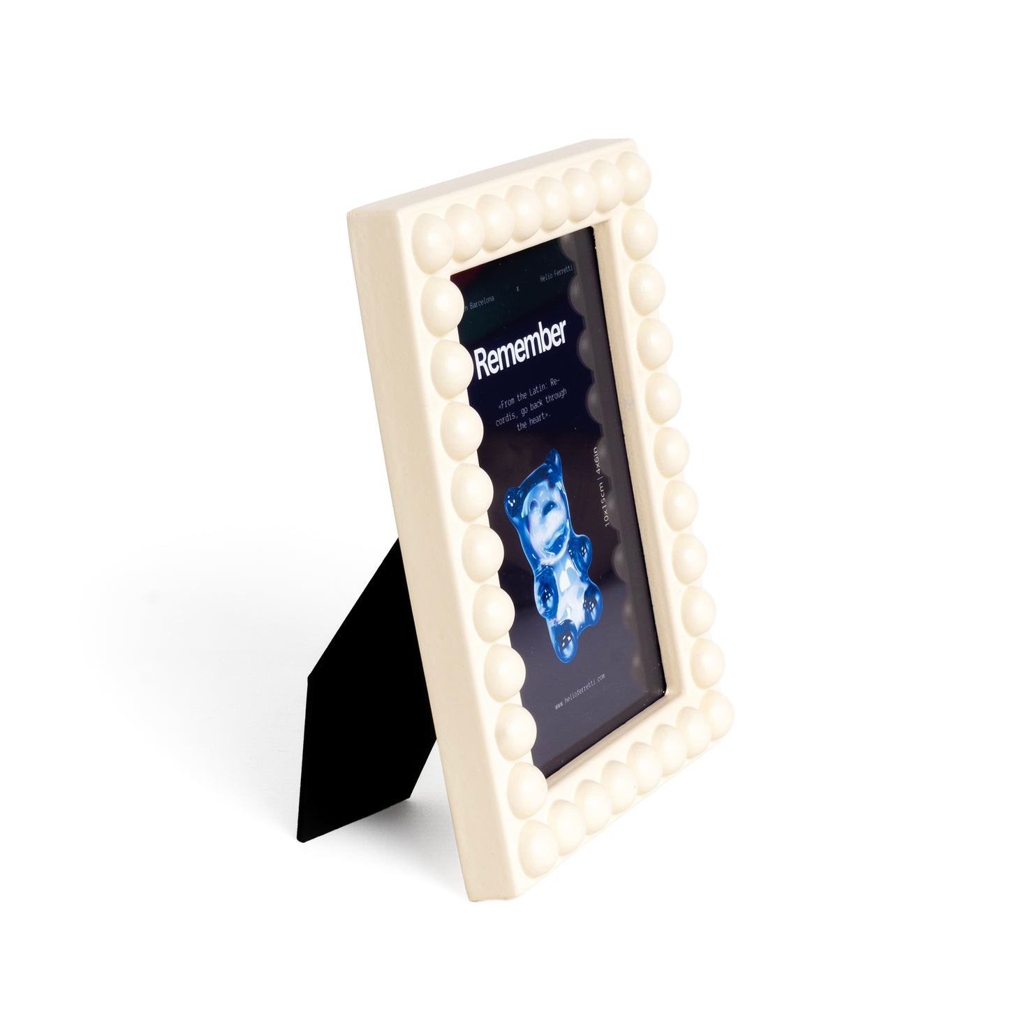 Helio Ferretti BEIGE MEMORY PHOTO FRAME