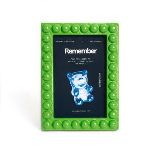 Green Memory Photo Frame