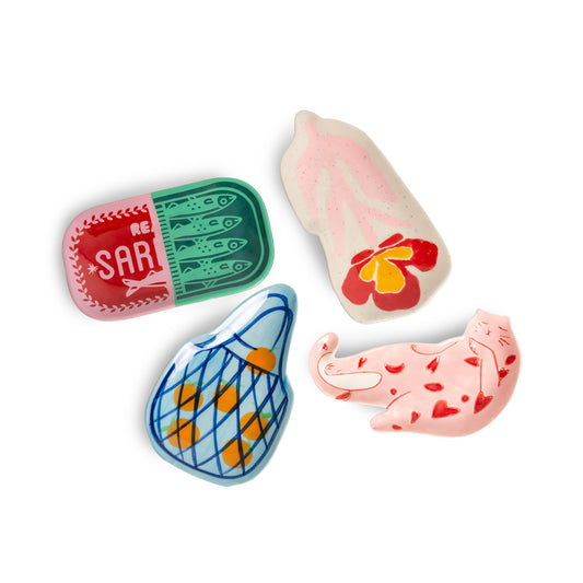 Helio Ferretti Sleepy Cat Jewellery Tray