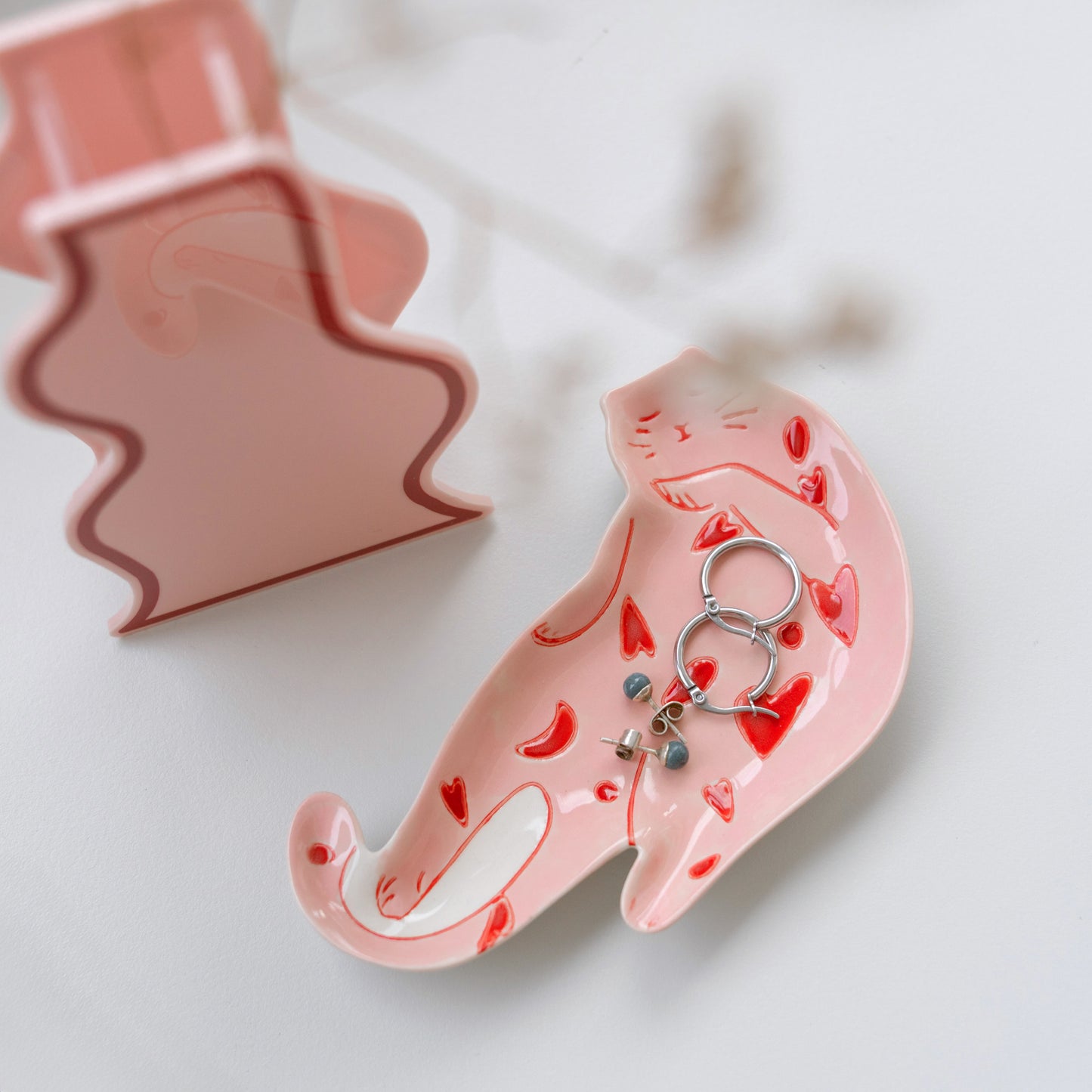 Helio Ferretti Sleepy Cat Jewellery Tray