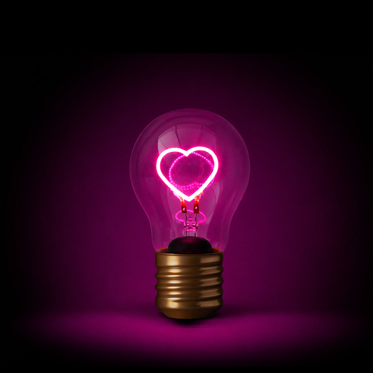 Cordless Heart Lightbulb