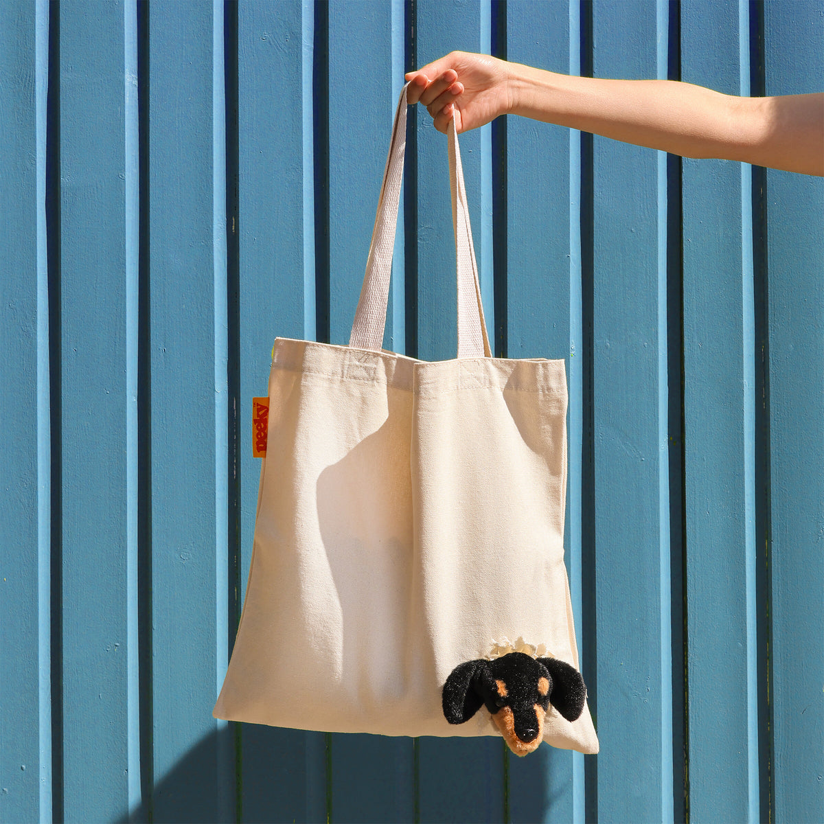 Peeky Dog Tote