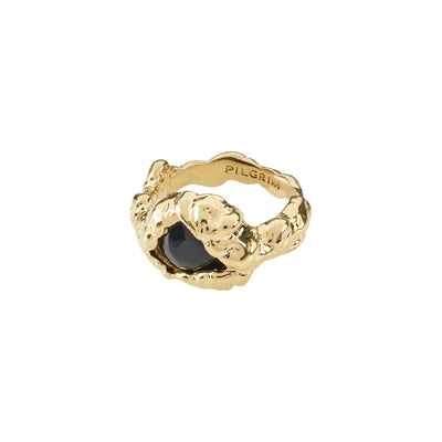 RHYTHM recycled gold plated ring