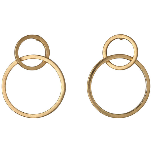 PILGRIM HARPER recycled earrings gold-plated