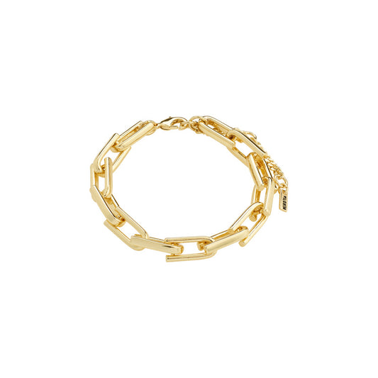 PILGRIM STAY recycled bracelet gold-plated