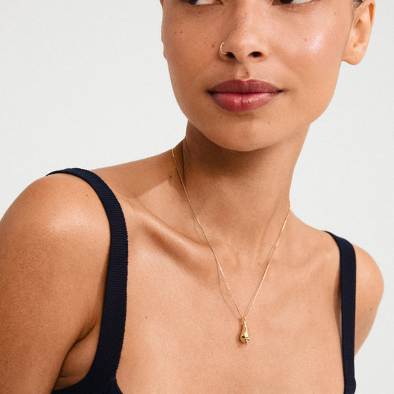 Pilgrim BREEZE Necklace, Gold-Plated
