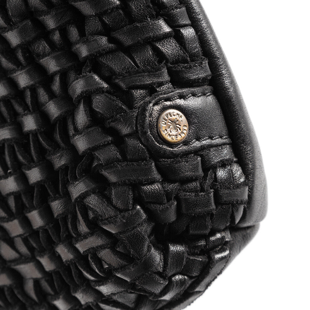 Depeche Woven Mobile Crossbody Bag Black