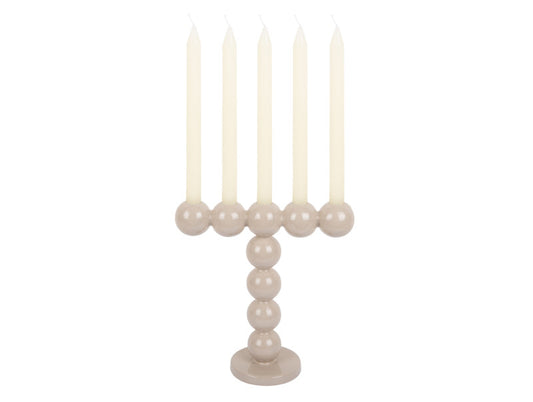 Present Time Candle Holder Bubbles High in Enamel Warm
