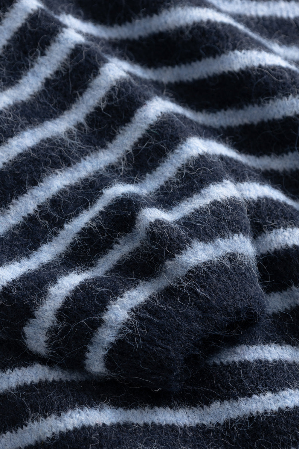 Noella Mertice Knit Cardigan in Blue Stripe