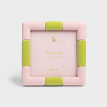 &Klevering Photo Frame Rift Pink