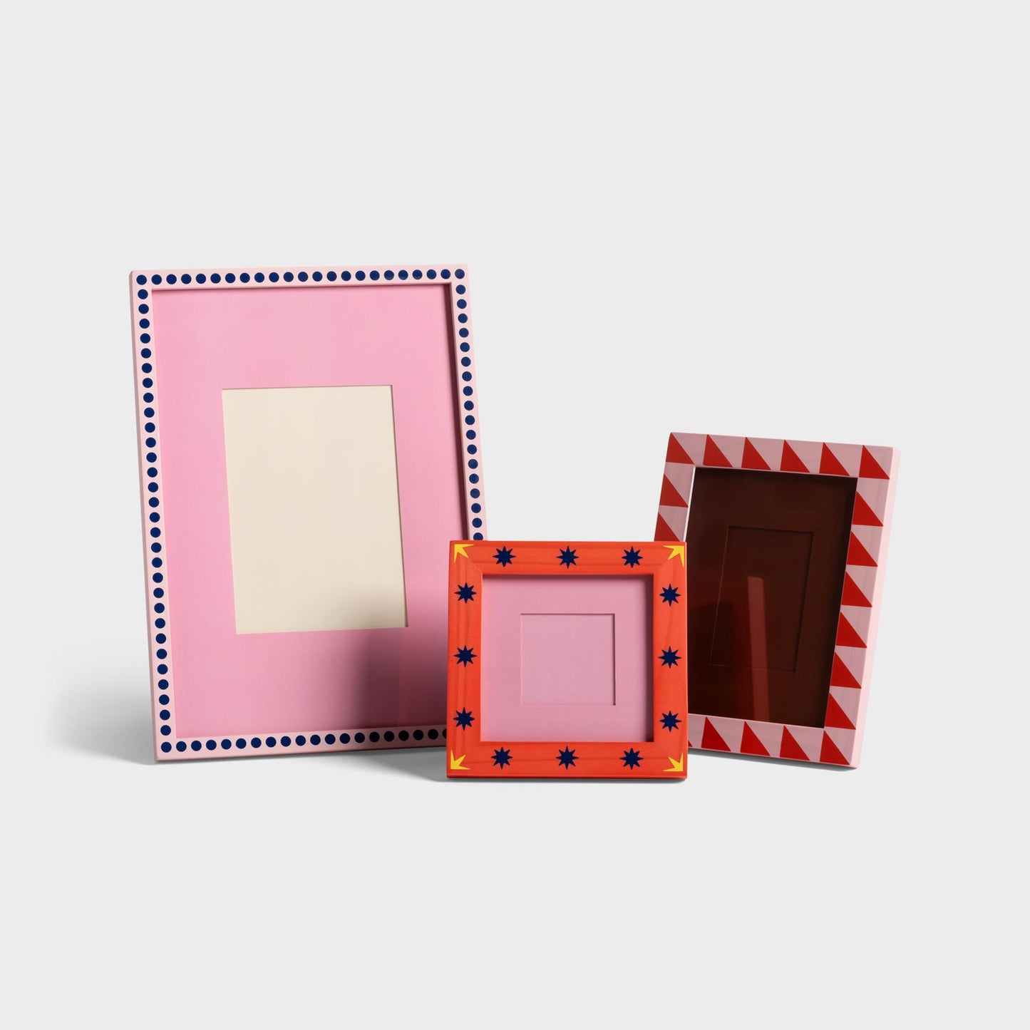 &Klevering Medium Triangle Patch Photo Frame Photo Frame