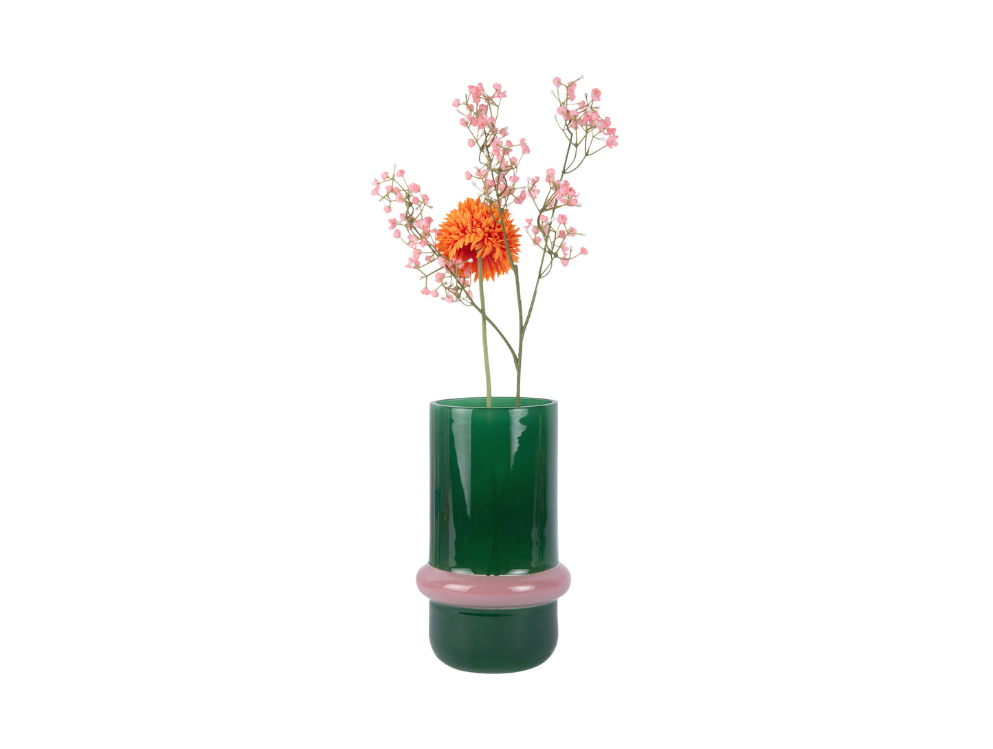 Present Time Medium Vase Animado Anillo in Green
