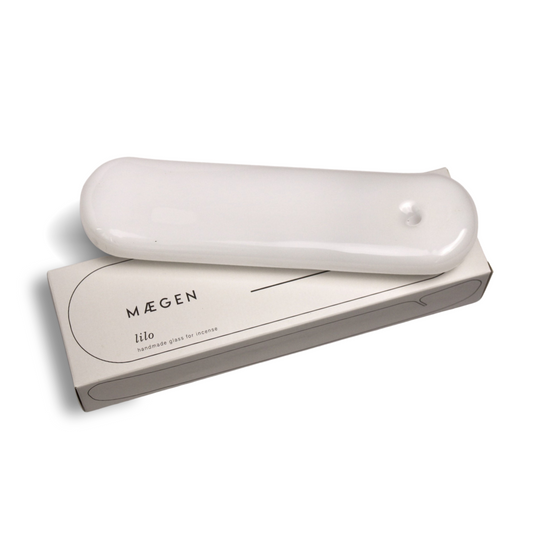 Mægan Lilo Incense Holder - Milky White