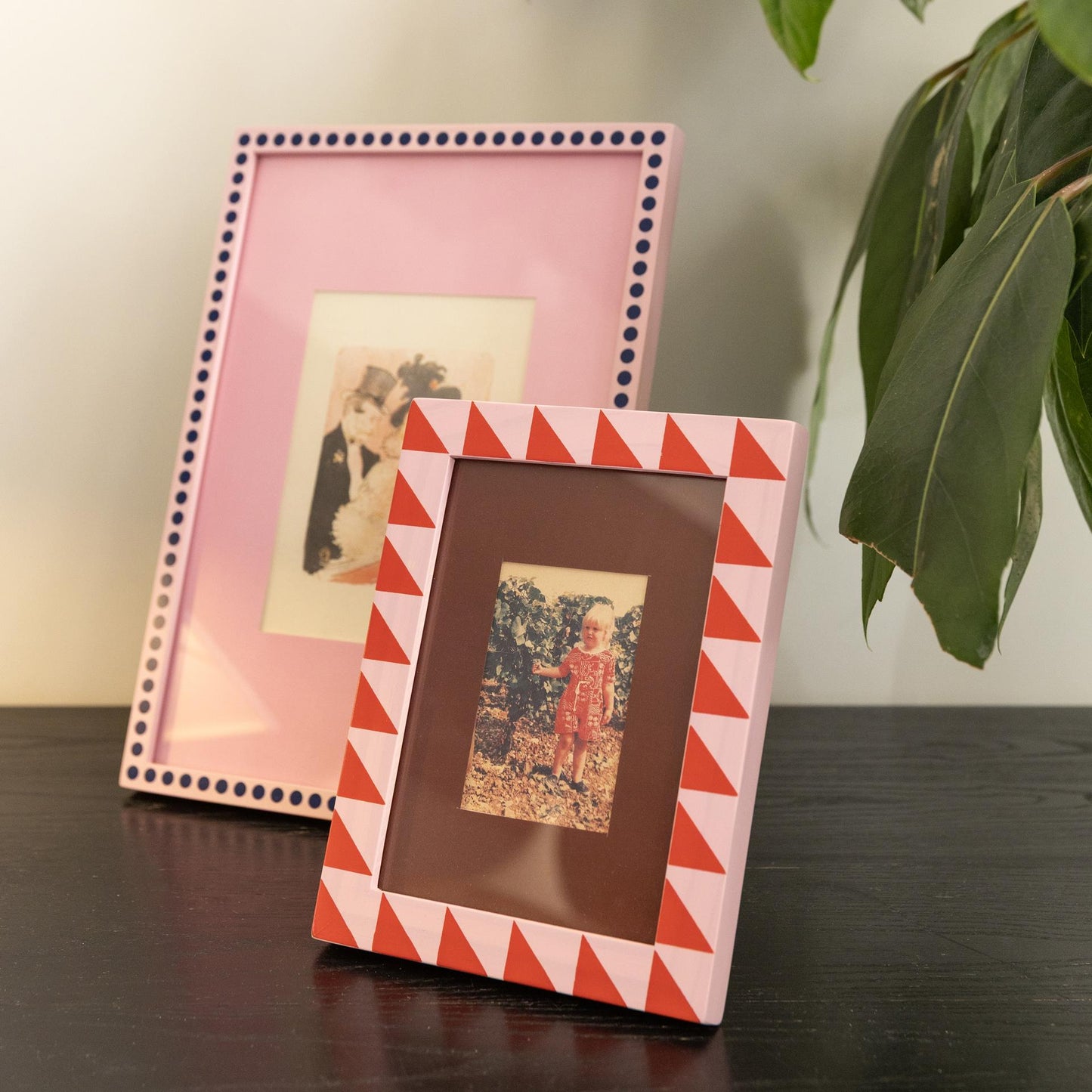 &Klevering Medium Triangle Patch Photo Frame Photo Frame