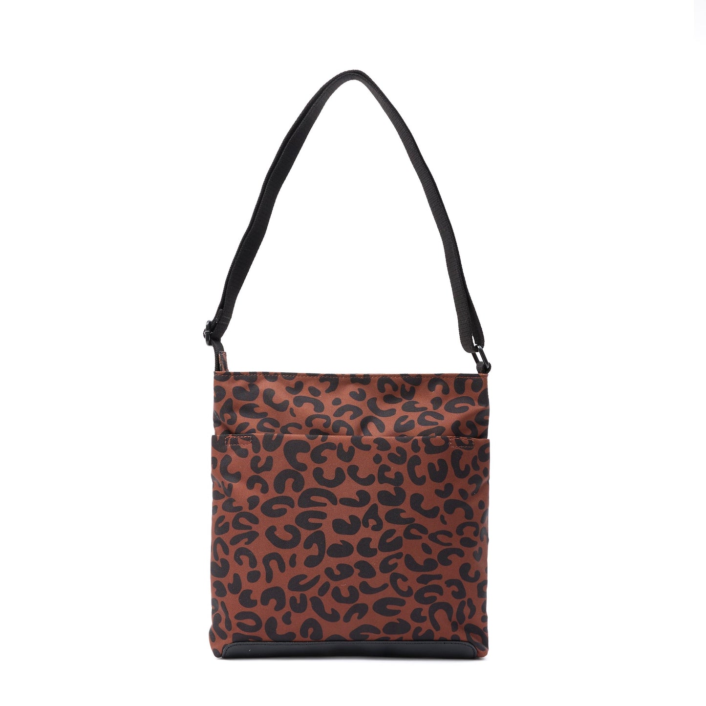 Roka Kennington Medium Crossbody in Scarlet Leopard Canvas