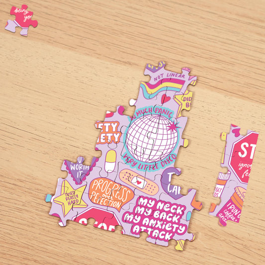 Bubblegum Stuff UK - Anti-Anxiety Puzzle | Therapeutic Adult Jigsaw | Xmas Gift