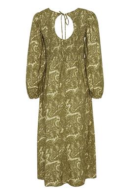 ICHI Tacey Dress in Mayfly Dot Aop