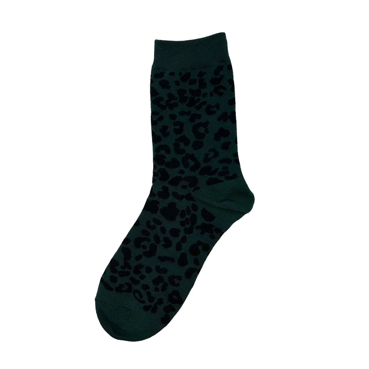 Sixton London Leopard socks in Denim