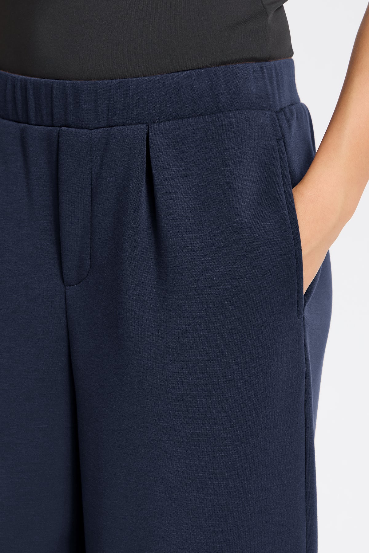 ICHI Naida Trousers in Dark Navy